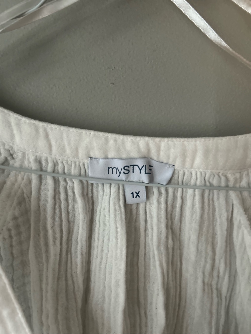 100% Cotton waffle weave top - Picture 3 of 7